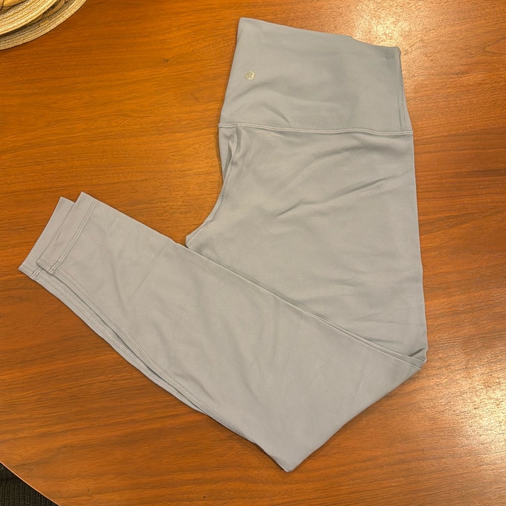 lululemon athletica Light Gray Leggings
